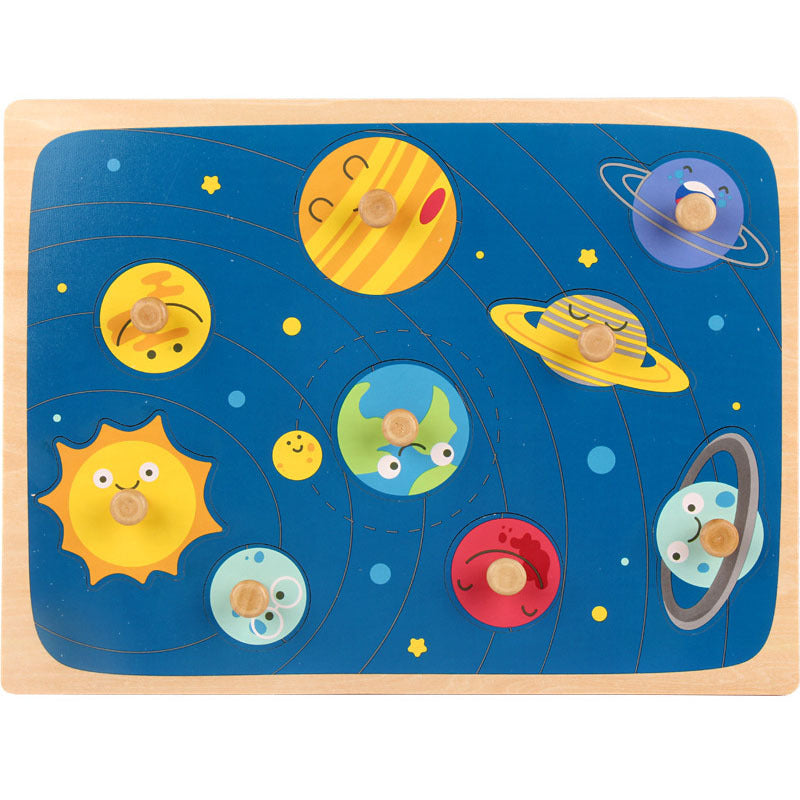 Children's wooden puzzle educational toys