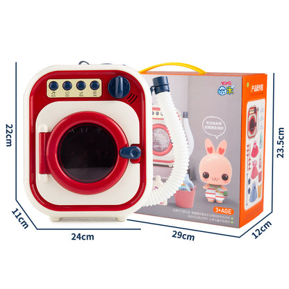 Children's washing machine toy set electric