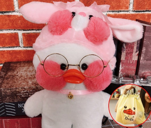 Lalafanfan Cafe Mimi Ins Hyaluronic Acid Duck Doll Plush Toy