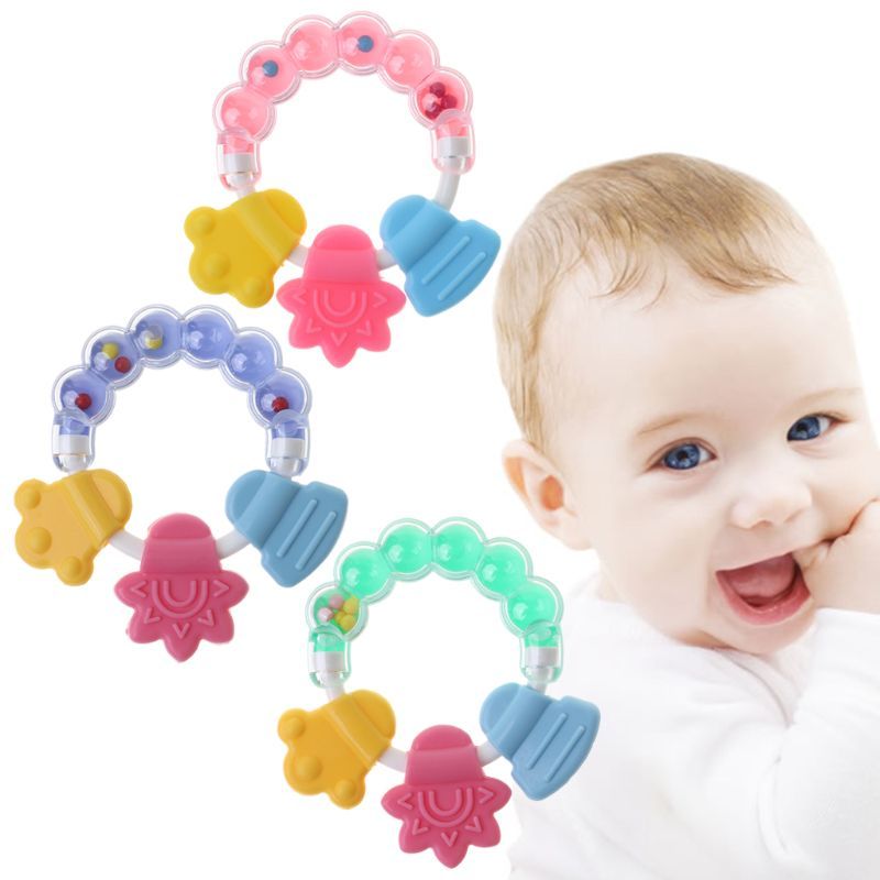 Ring Toys Baby Tooth Rubber Molar Bar Baby Ring