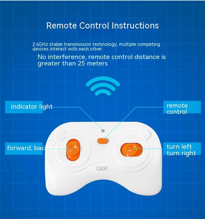 Remote Control Programming Children Assembling Building Blocks