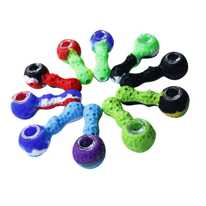 Environmentally friendly silicone honeycomb pipe