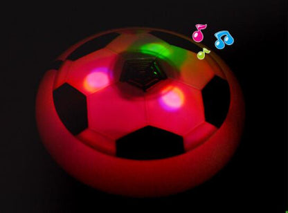 Soccer Toys for Children Flyball Colorful LED Lights Air Power Football Flying Ball