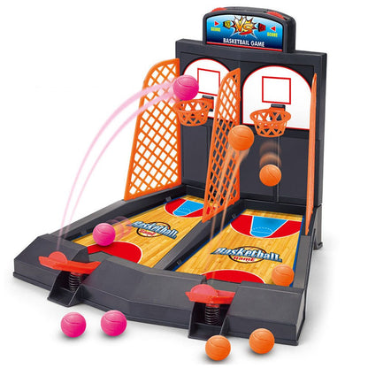 Double finger shooting basketball court