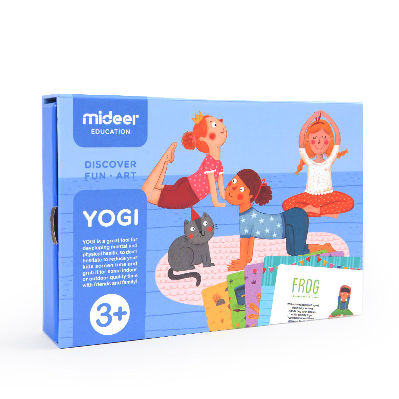 Baby Early Education Educational Toys Yoga Card