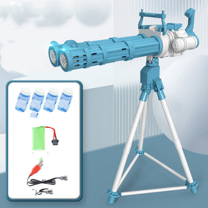 Super Big Double-Tube Bubble Gun Machine Outdoor Blowing Soap