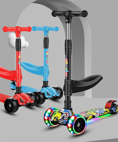 Children's Scooter Three-in-one  Wheel