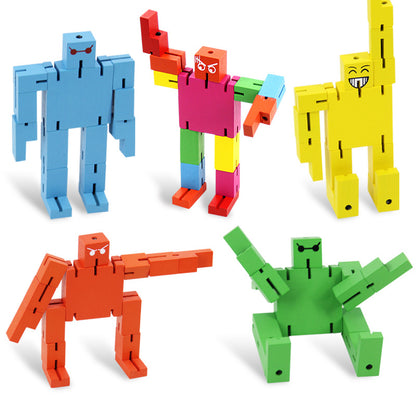 Transformers Assembled Wooden Children's Educational Toys