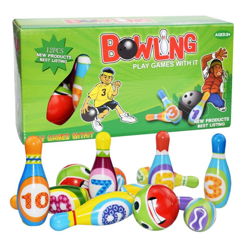 Toy Bowling Balls Game board Mini Desktop Frog Bowling Toys Kits Portable Indoor Education parent-child interaction Table Game