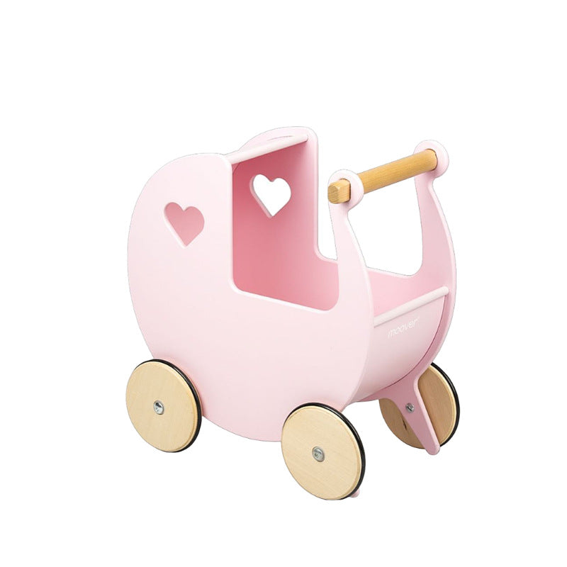 Sebra Baby Walker Moover Love Doll Stroller Small Wooden