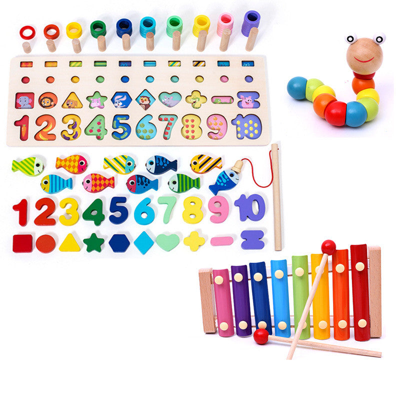 Children 3D Alphabet Number Puzzle Baby Digital Letter