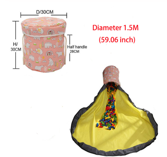 Portable Kids Toy Storage Bag