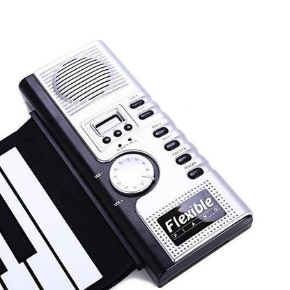 Pianoroll portable electronic piano