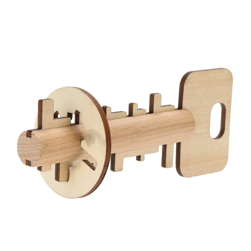 Bamboo Unlock Key Educational Toys