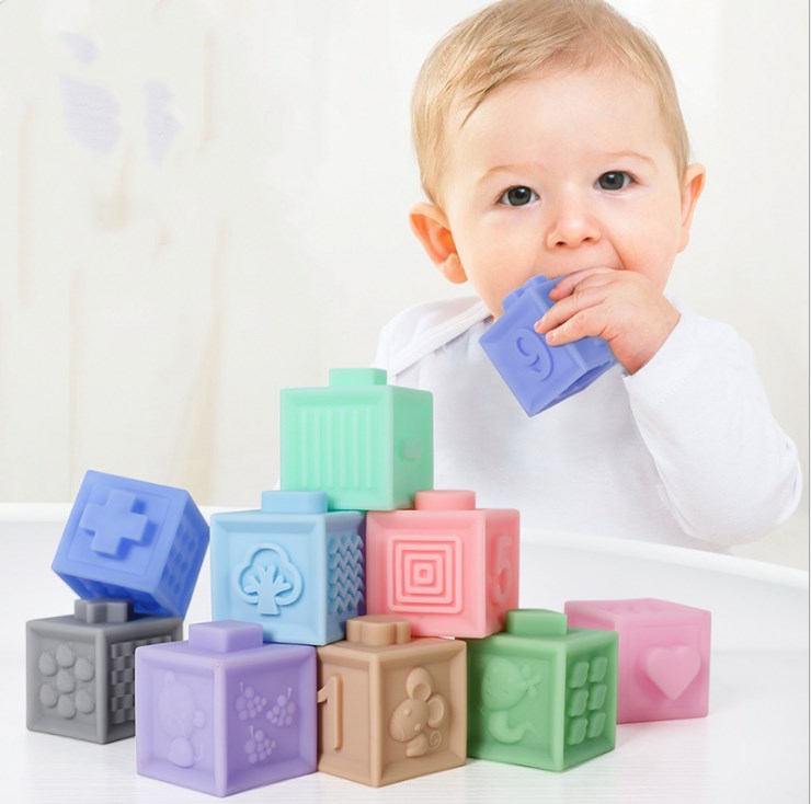 Soft building blocks, relief blocks