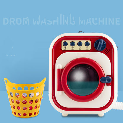 Children's washing machine toy set electric