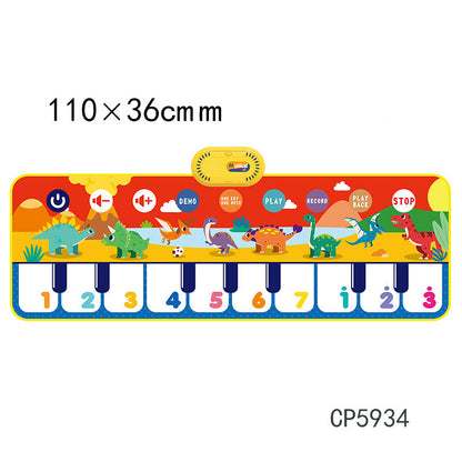 Children's Early Childhood Education Animal Piano Mat