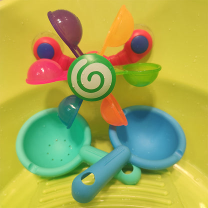 Children's Bathing, Turning, Windmill With Spoon, Baby Shower