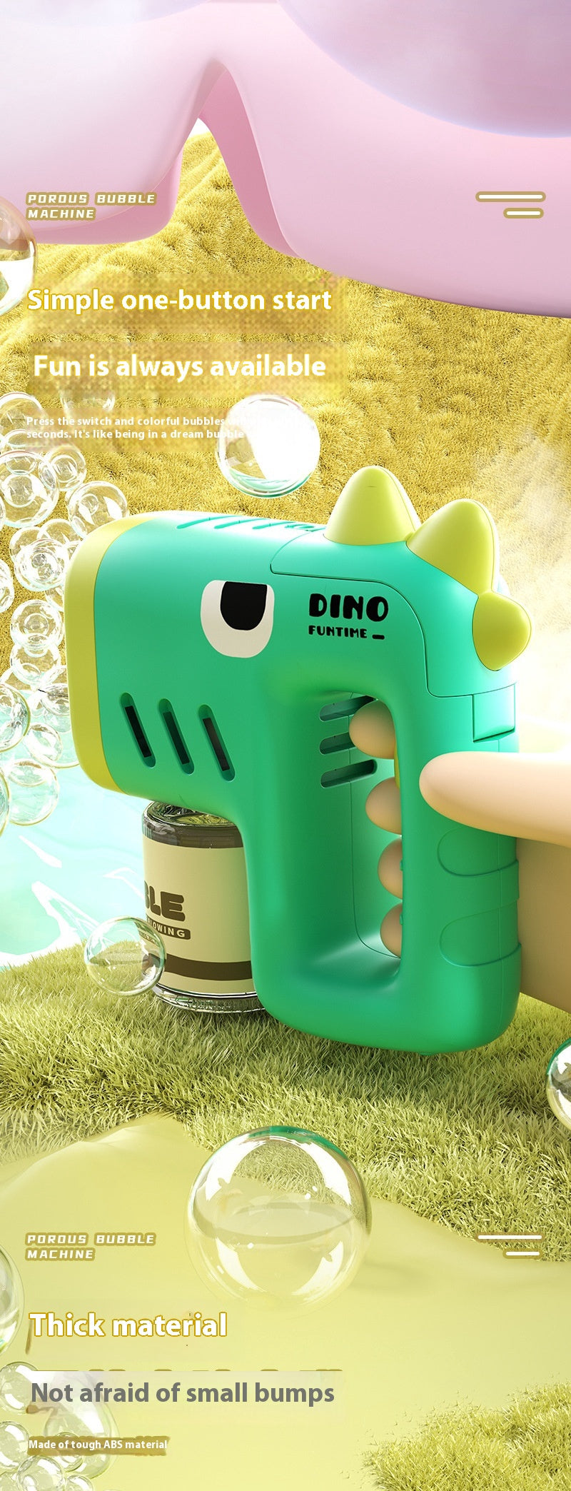 Children's Handheld Automatic Bubble Machine Toys