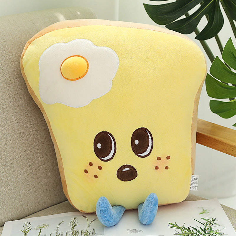 Pizza Burger Plush Toy Pillow