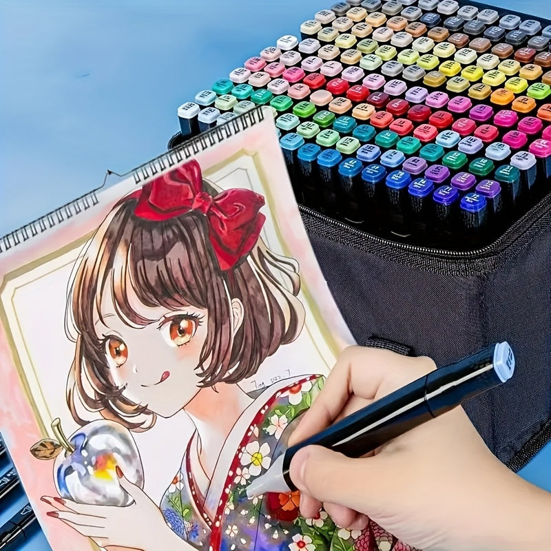 Alcohol Markers 120  Healthy Bright Professional Multi Colour Pens