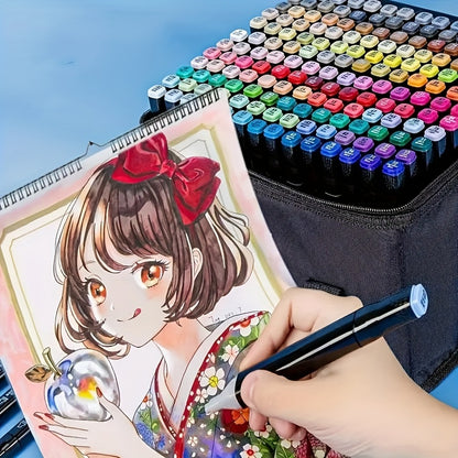 Alcohol Markers 120  Healthy Bright Professional Multi Colour Pens