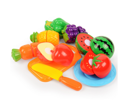 Children's Toys Fruit And Vegetable Slicer Cutting