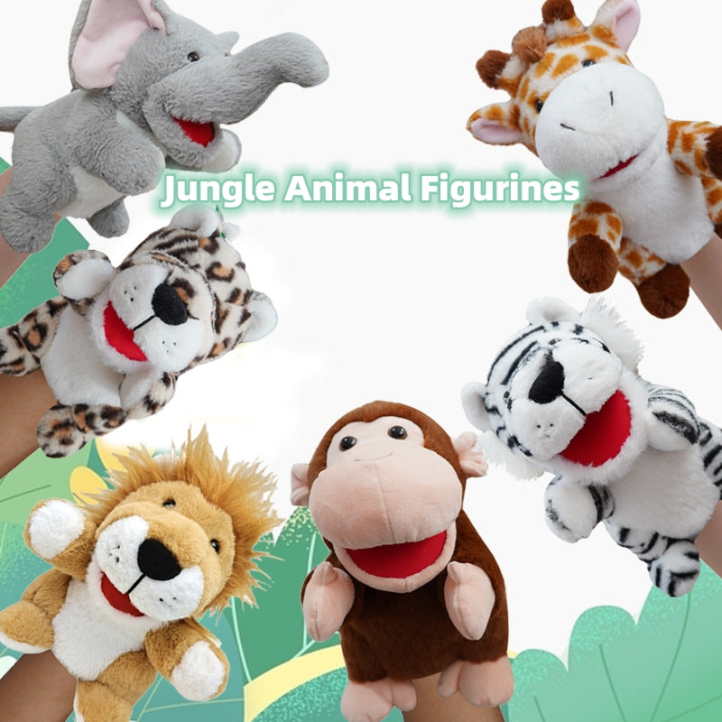 Finger Puppet Plush Toys Parent-child Interaction