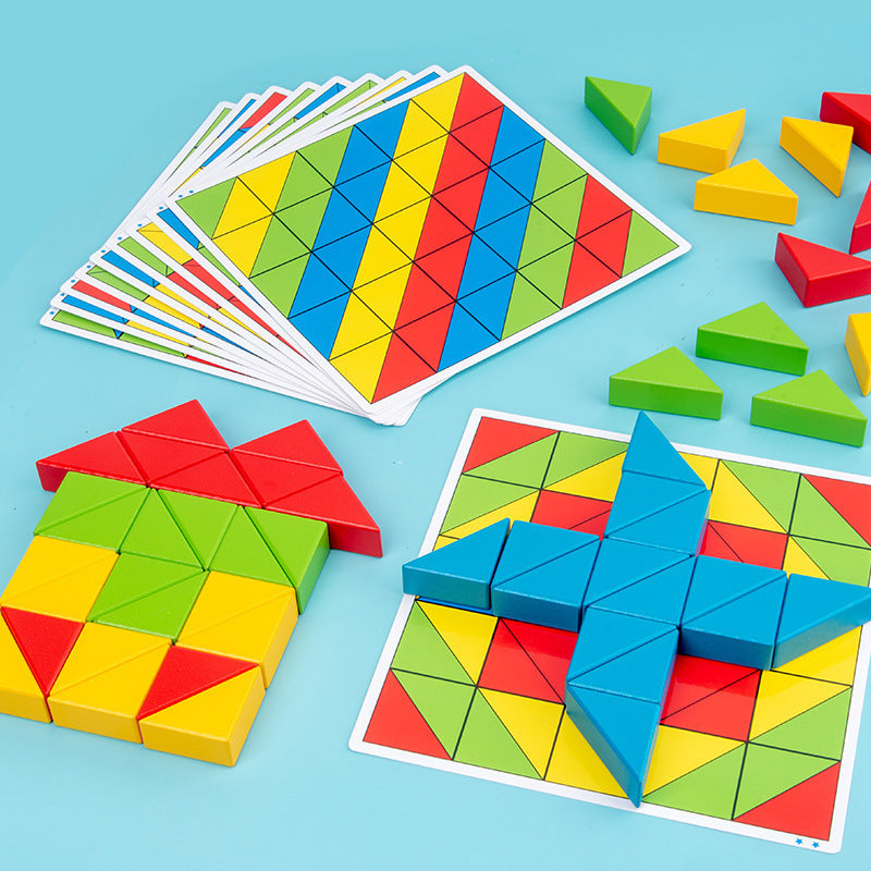 Puzzle blocks logic toys