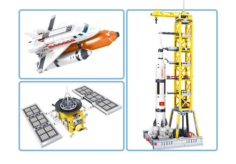 Assembled building block educational toys