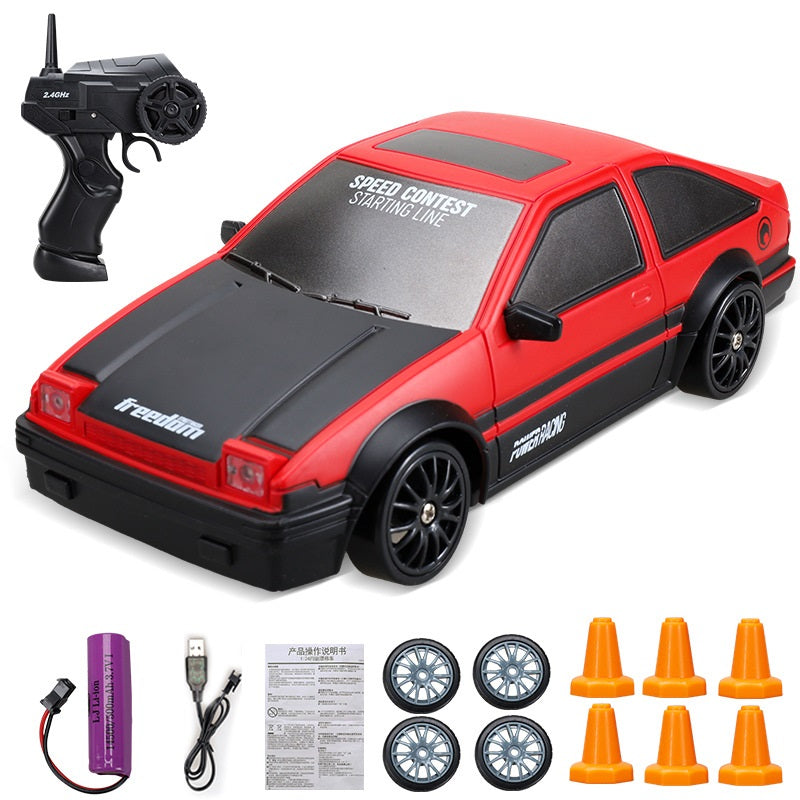 Charging Toy Remote Control Four-wheel Drive High-speed Drift Car