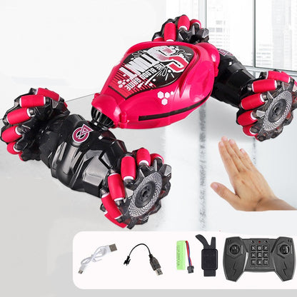 Gesture Sensing Twisting Rc Remote Control Toy Transforming Car