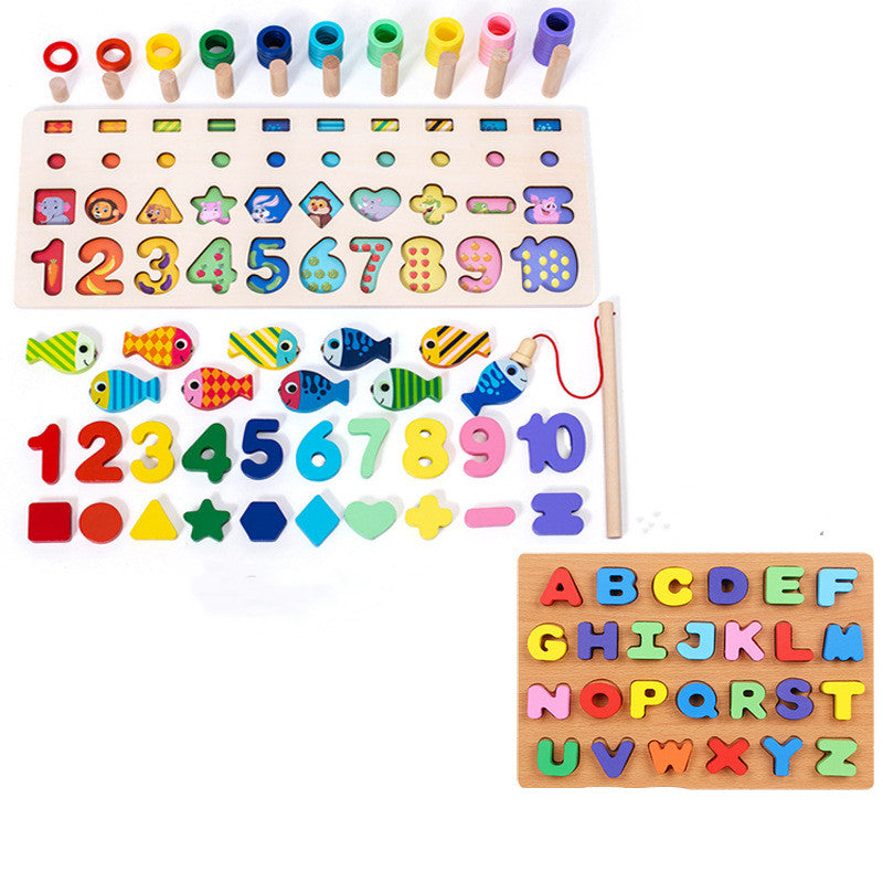 Children 3D Alphabet Number Puzzle Baby Digital Letter