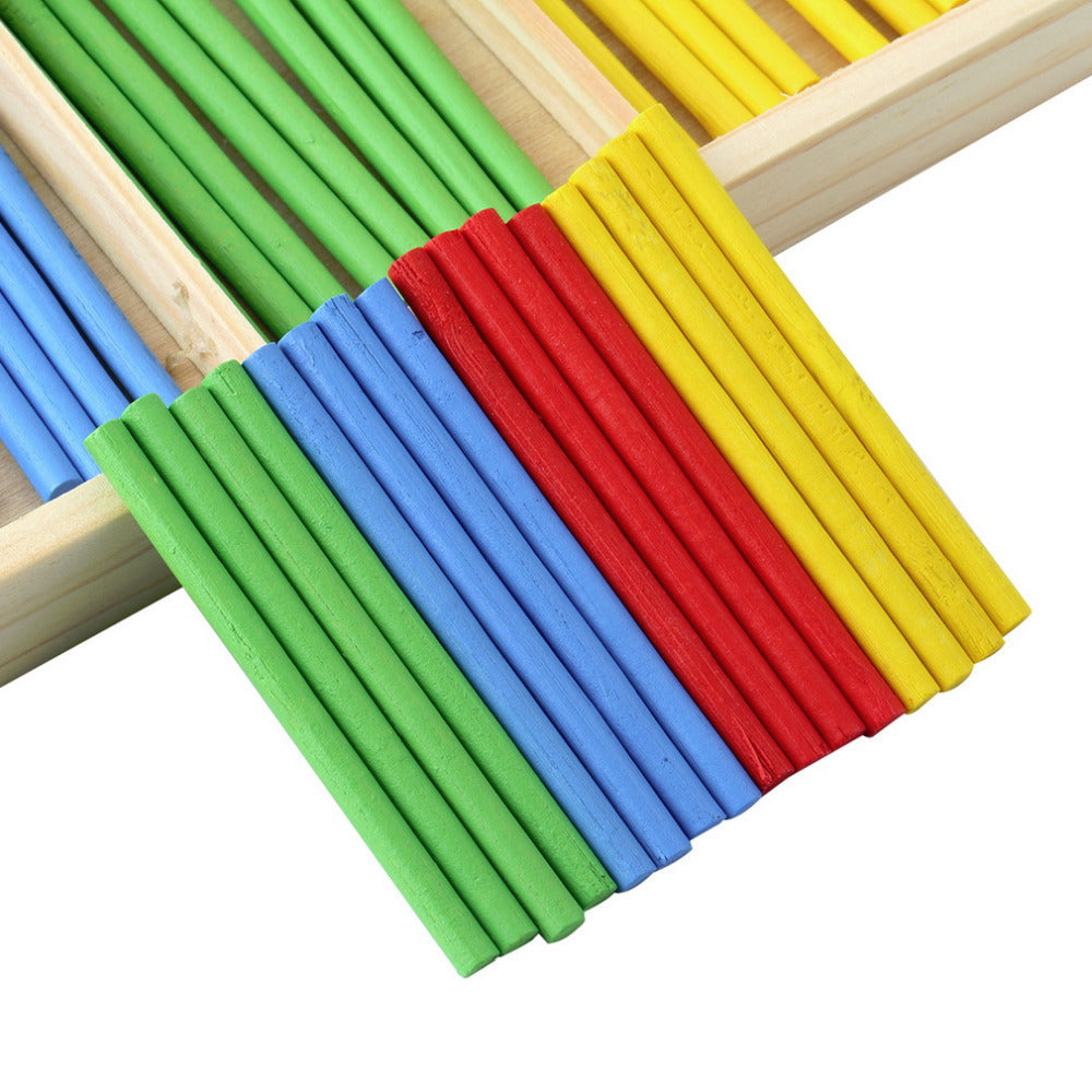 Math Manipulatives Wooden Counting Sticks Intelligence Math