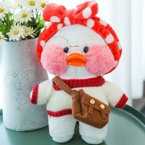 Lalafanfan Cafe Mimi Ins Hyaluronic Acid Duck Doll Plush Toy