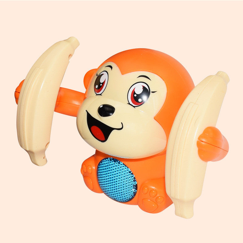 Baby Toys Electric Tumbling Monkey Light Music Puzzle Sound Tipping