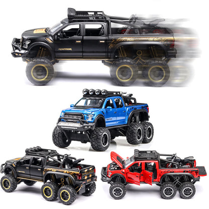 Raptor Model Pickup Truck Simulation SUVs  Toy Cars