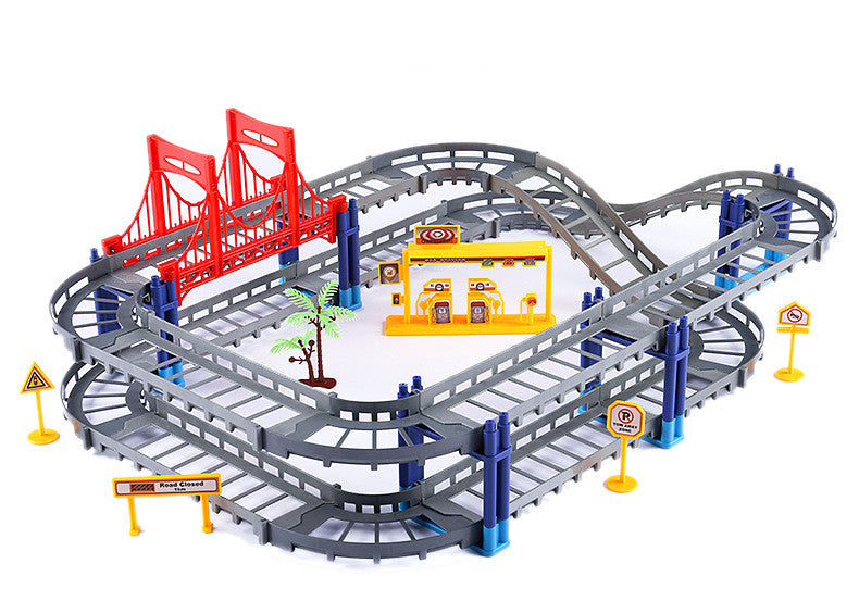 Electric high-speed rail educational toys