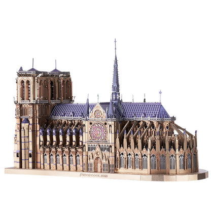 Notre Dame De Paris 3D Three-dimensional DIY Creative