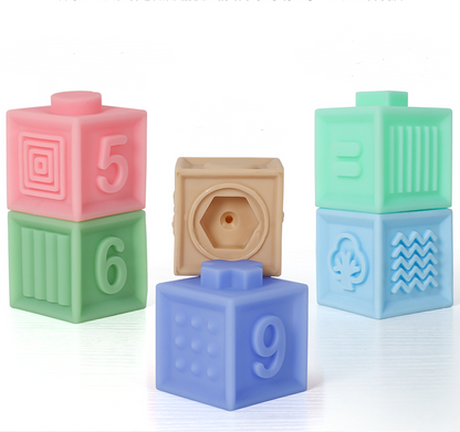 Soft building blocks, relief blocks