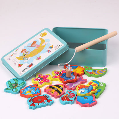 Magnetic fishing toys for children