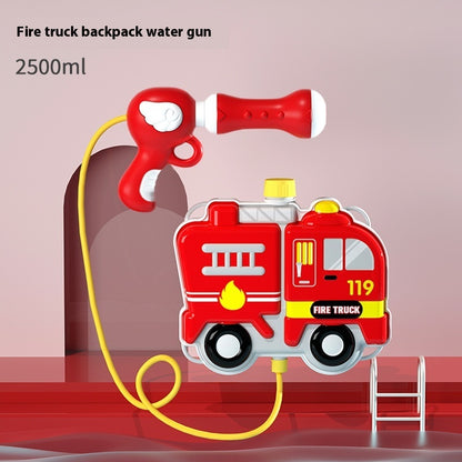 Children's Cartoon Backpack Water Gun Water Beach Toys