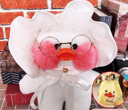 Lalafanfan Cafe Mimi Ins Hyaluronic Acid Duck Doll Plush Toy