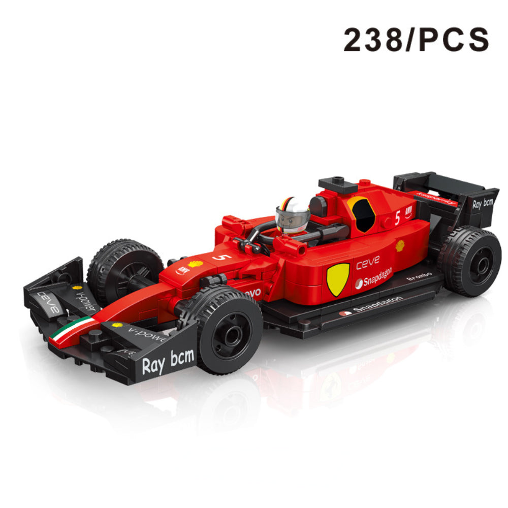 Formula Building Blocks Racing F1 Assembled Sports Car Model Toys