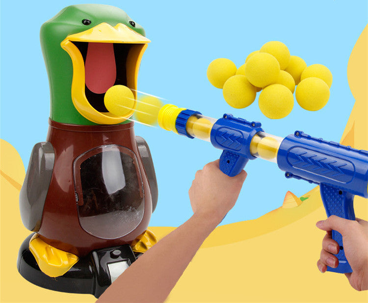 Interesting Soft Bullet Gun Score Target Duck Kids Shooting Toys