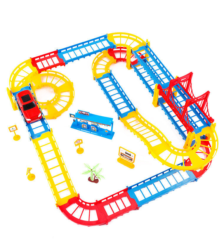 Electric high-speed rail educational toys