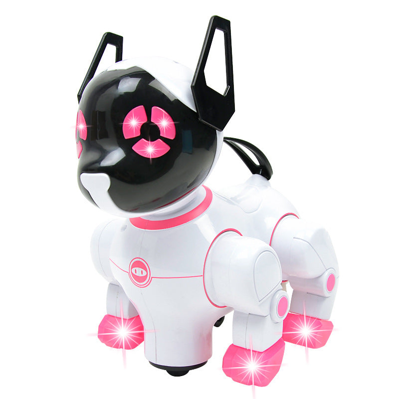 Electric dog toys electronic pet dog light music universal dance machine