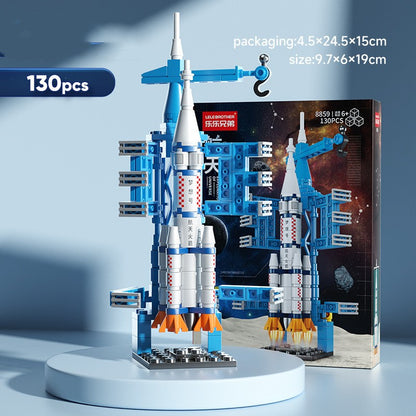 Aerospace Building Ship Children's Assembled Toys