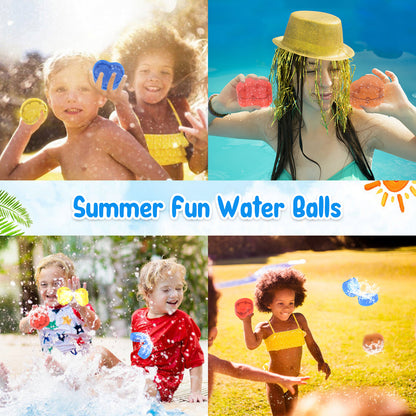 Summer Children's Water Injection Reusable Water Burst Balloon Magnetic Seal