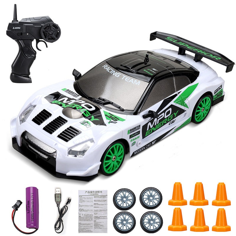 Charging Toy Remote Control Four-wheel Drive High-speed Drift Car